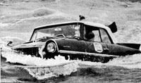 Amphicar in the English Channel