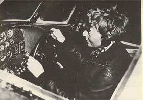 Cockpit of the Electra