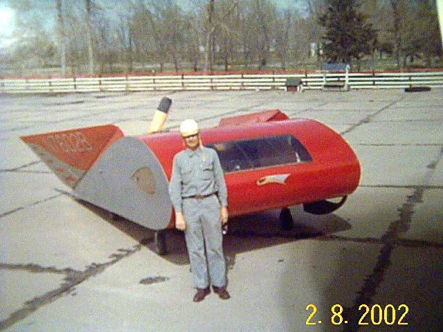 Martin Aircar with Ogden L. Martin