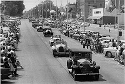 PArade with antique Cars